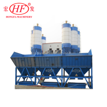 Hls120 New Price 25 To 180M3 Stationary Ready Mix Cement Concrete Batching Machine Plant